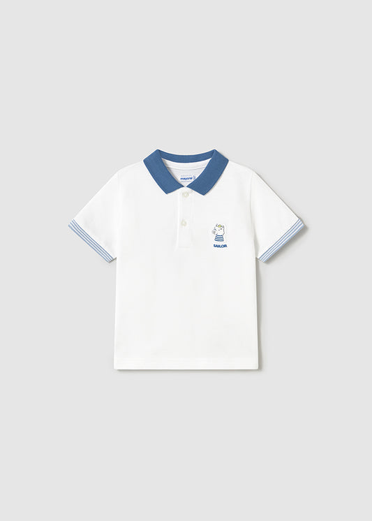 Polo m/c applique - 1108