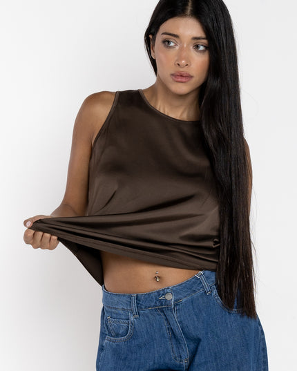 Top Donna Testa di Moro LOKITA - Taglie S-XL