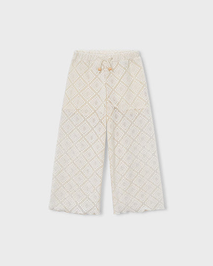 Pantalone lungo crochet - 3591