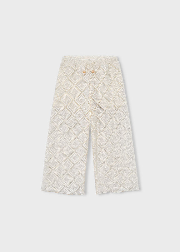 Pantalone lungo crochet - 3591
