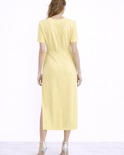 Abito Donna Giallo LOKITA - Primavera Estate