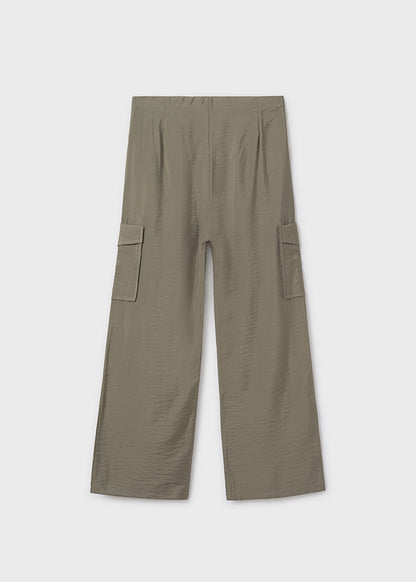 Pantalone lungo fluido cargo - 6536