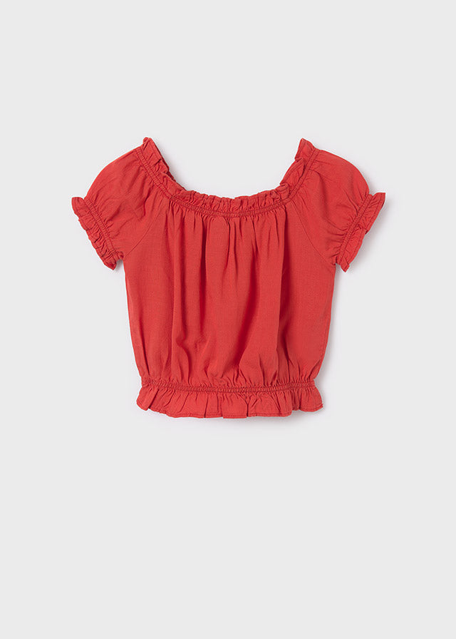 Top finto lino - 6026B