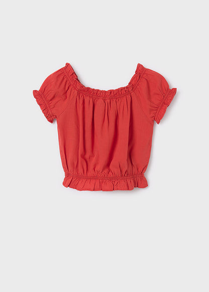 Top finto lino - 6026B
