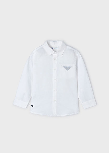 Camicia m/l lino - 3122