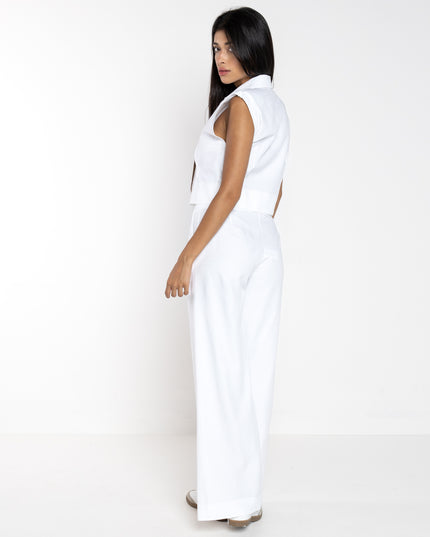 Pantalone Donna Bianco LOKITA - Primavera Estate