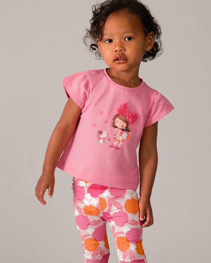 Comp.leggings stampato - 1751