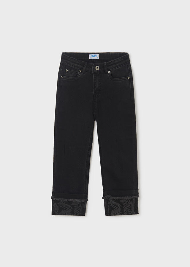 Pantalone cropped jeans - 6580
