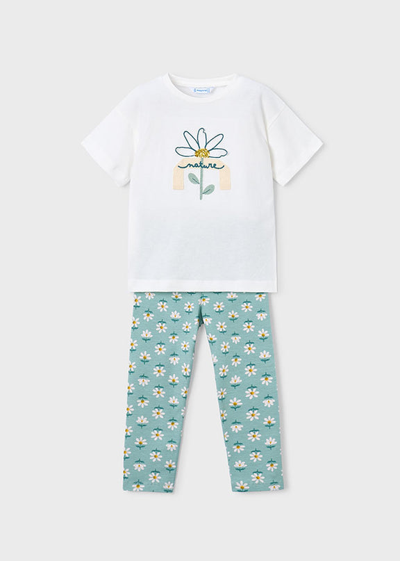 Comp.leggings stampato - 3727