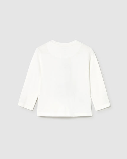 Camicia m/l applic animale - 2070