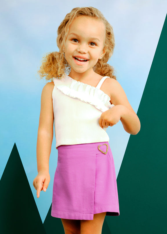 Gonna pantalone fibbia - 3906