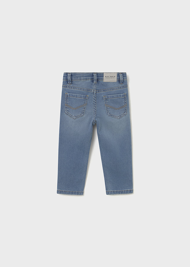 Pantalone soft denim - 2502