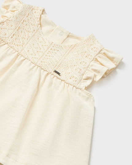 Completo bermuda combined guipure - 1235