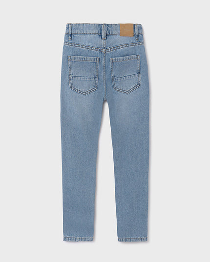 Pantalone denim straight cropped - 6519