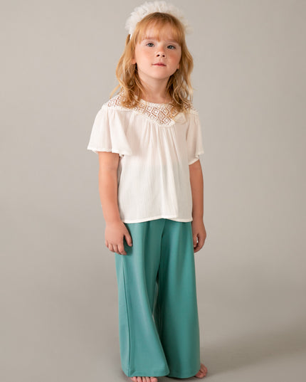 Pantalon lungo punto roma - 3584