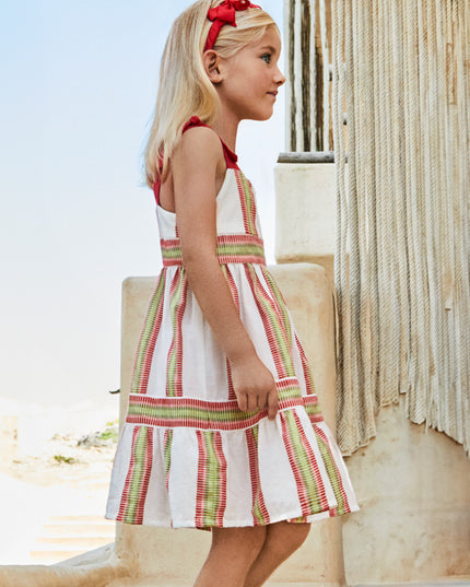 Vestito righine - 3936