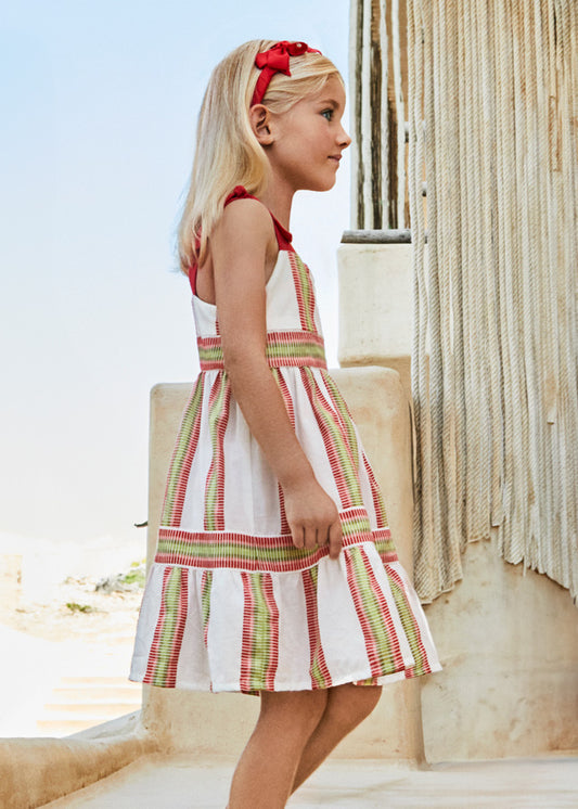 Vestito righine - 3936