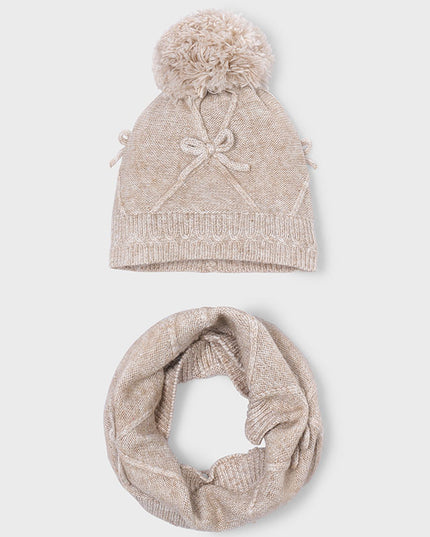 Compl. cappello sciarpa fiocco - 10304