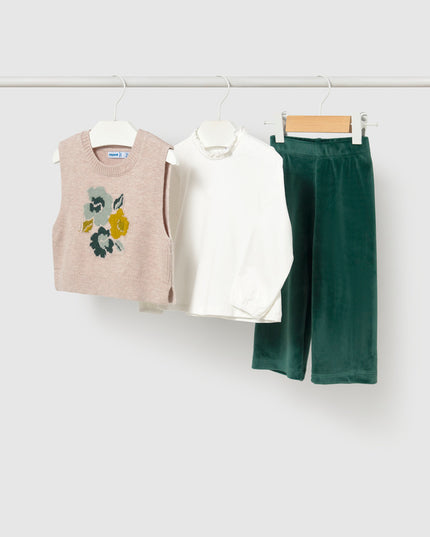 Compl. pantalone gilet tricot - 2559