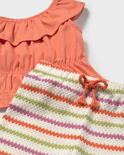 Completo pantalone lungo crochet - 1575