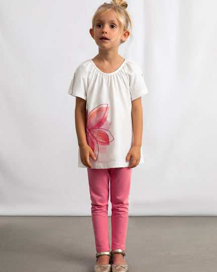 Comp. leggings punto righe - 3723