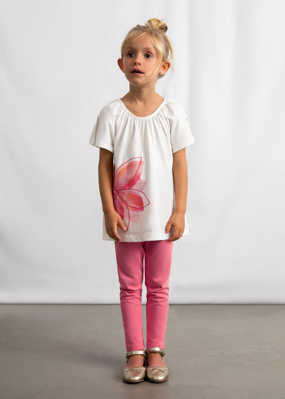 Comp. leggings punto righe - 3723