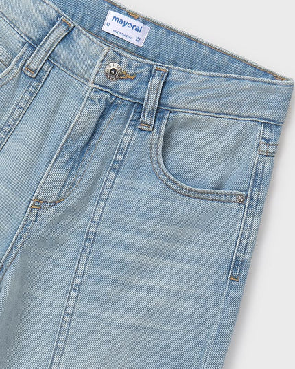 Pantalone lungo jeans wide leg - 6538