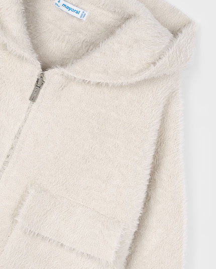 Felpa tricot con pelliccia - 4316
