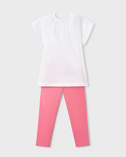 Comp. leggings punto righe - 3723