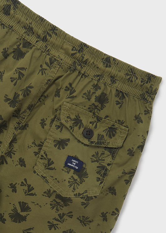 Bermuda jogger stampato - 6262