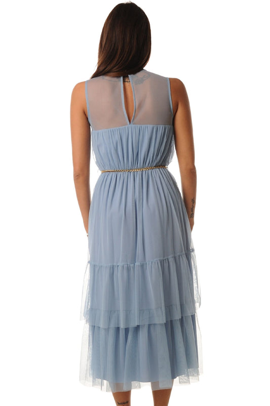 ABITO MIDI IN TULLE - LOK16309