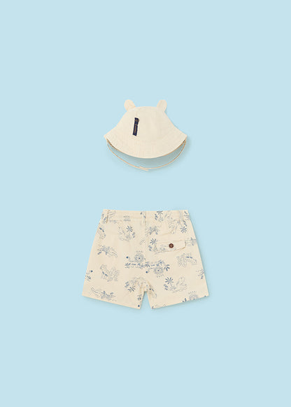 Completo bermuda con cappello - 1249