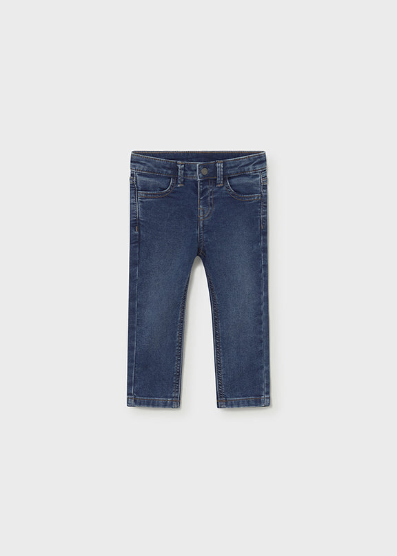 Pantalone soft denim 5 tasche - 1522