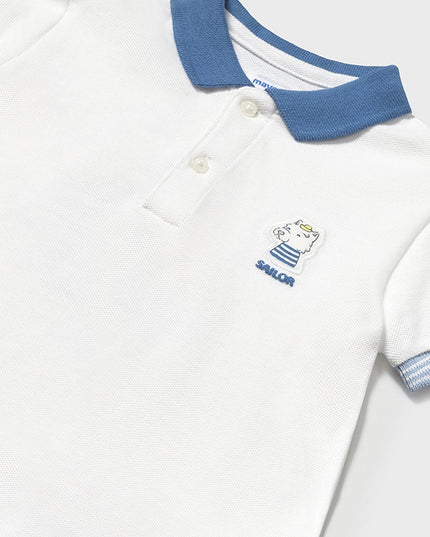 Polo m/c applique - 1108