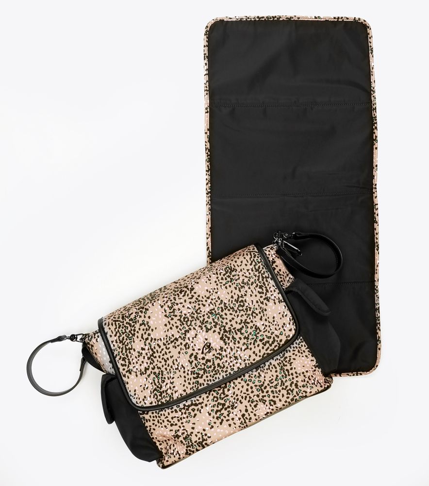BORSA MAMMA HAPPY LEOPARD IN TESSUTO HARLOW CON CAMBIO - 1010-2969