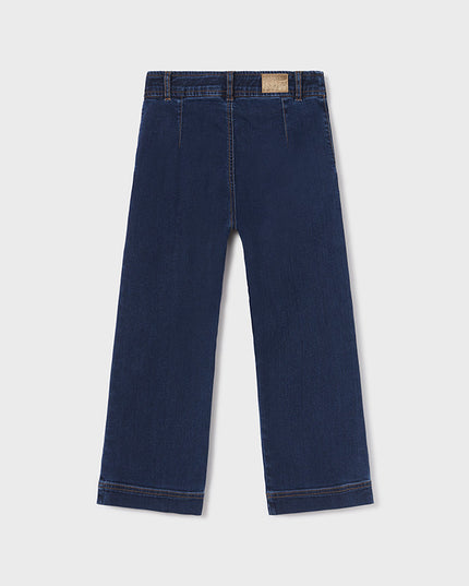 Pantalone lungo jeans bottoni - 7501