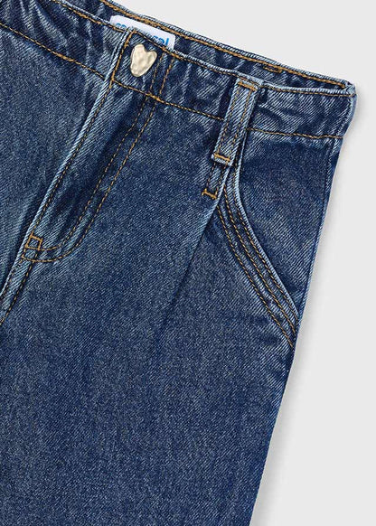 Pantalone denim wide leg - 4578