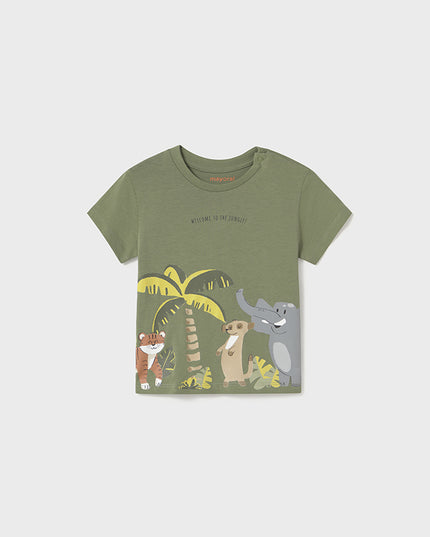 Maglietta m/c print posizionato - 1057