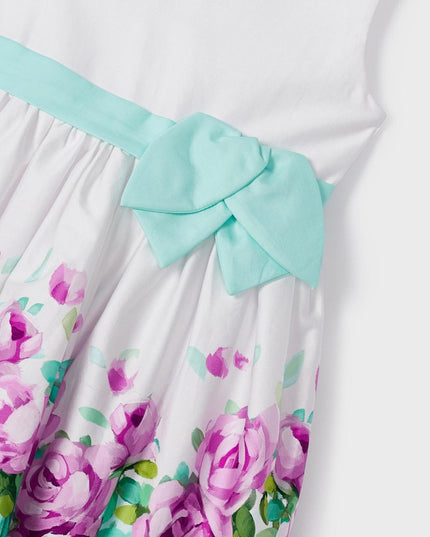 Vestito con bordura - 3915