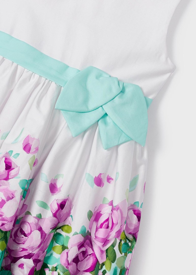 Vestito con bordura - 3915