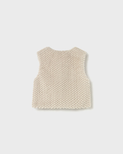 Gilet pelo strutturato - 2359