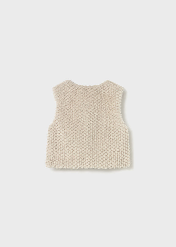 Gilet pelo strutturato - 2359