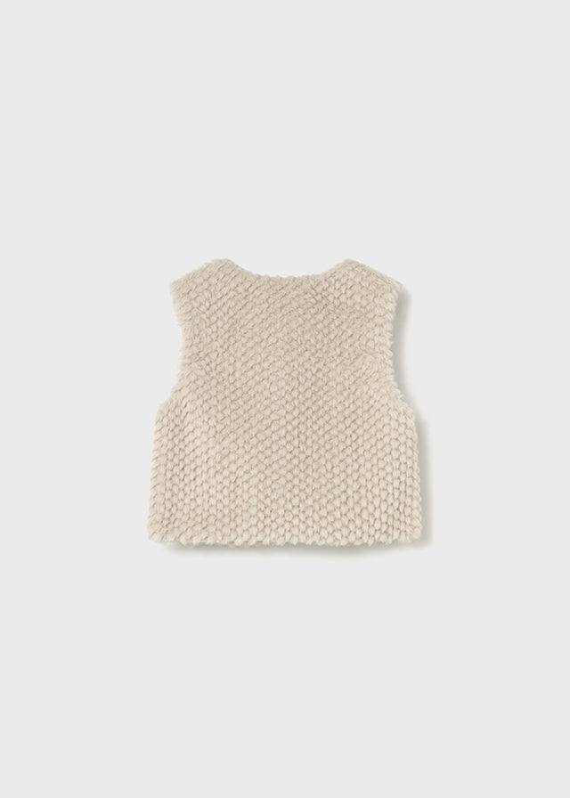 Gilet pelo strutturato - 2359