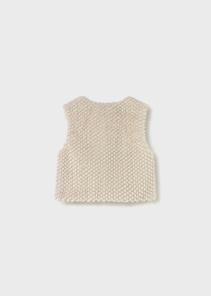 Gilet pelo strutturato - 2359