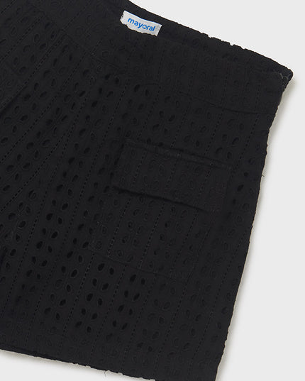 Pantalone corto traforato - 6237