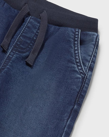 Pantalone soft denim jogger - 1520