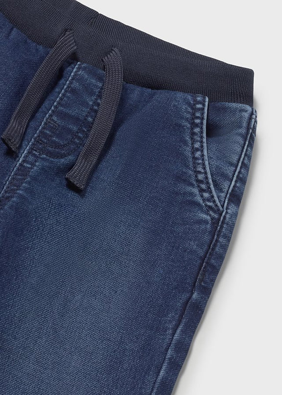 Pantalone soft denim jogger - 1520