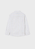 Camicia manica lunga righe coreana - 6118