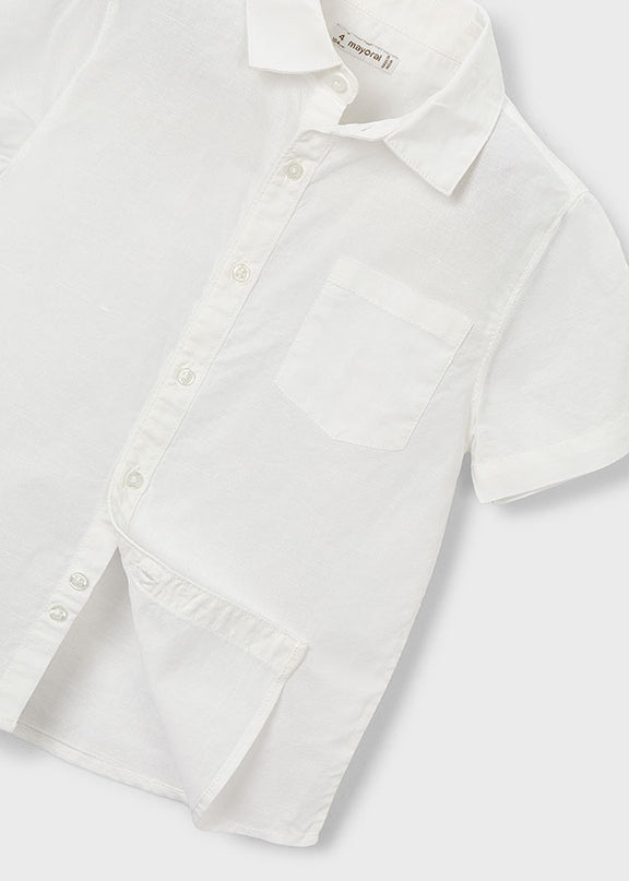 Camicia m/c lino - 3112