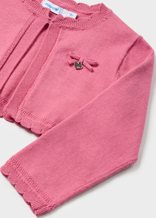 Cardigan tricot basico girocollo - 302